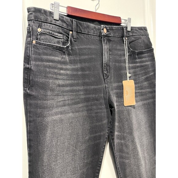 Porter Blue The Rebel Straight-Cole High Rise Straight Leg Jeans Denim Women 34 - Picture 7 of 16